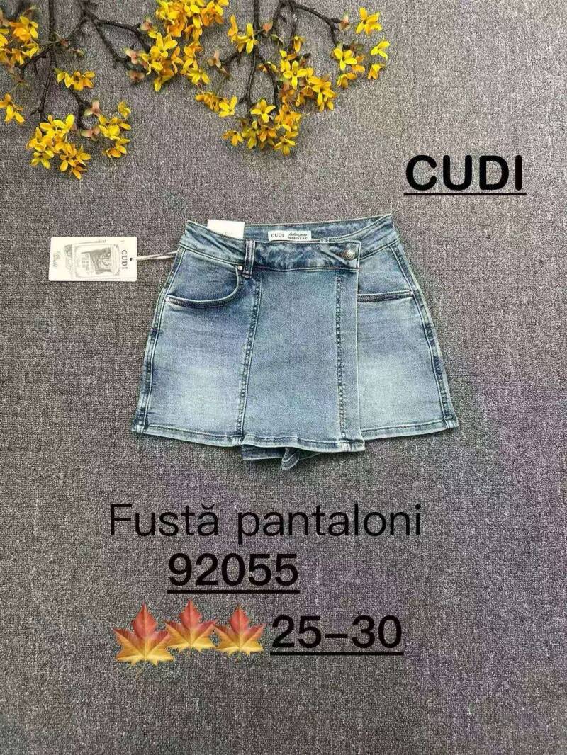 Spódnice damskie jeans Roz 25-30, 1 kolor Paczka 10 szt
